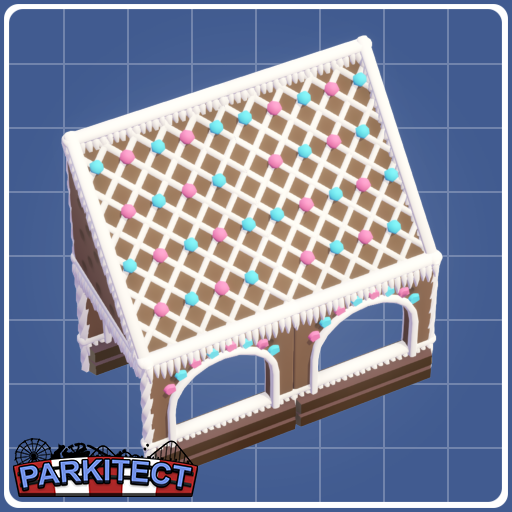 Gingerbread Walkway Cover 2x1