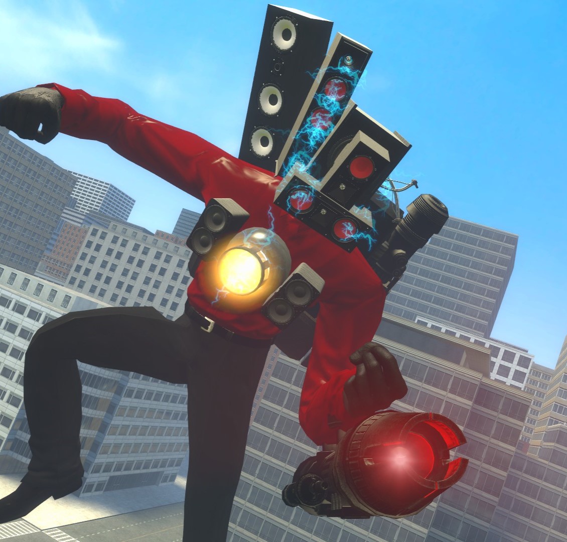 Injured Infected Titan Speakerman preview