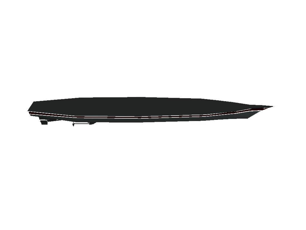 Blank cruiser hull