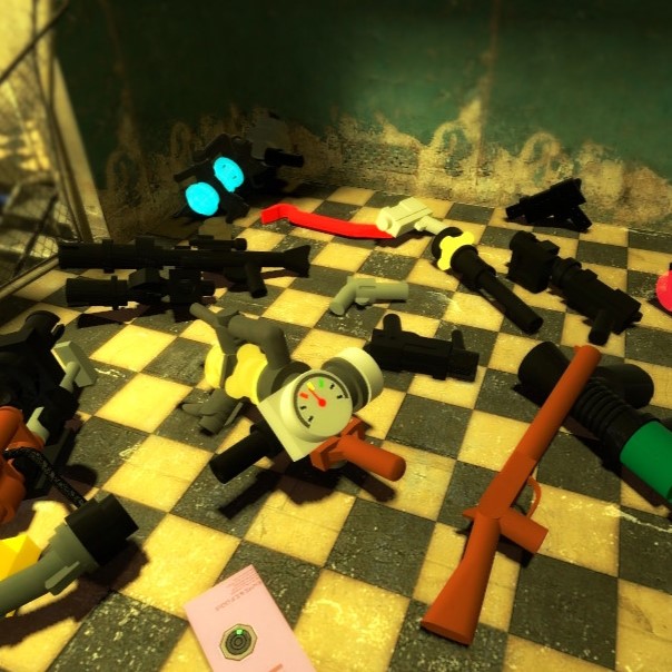 Half-Life 2 Brick-Built - Weapons