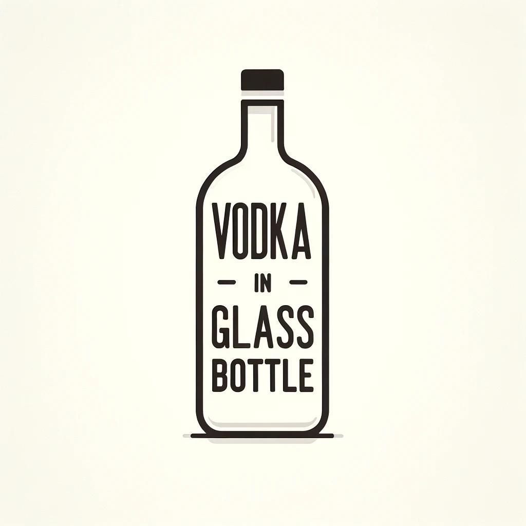 VodkaInGlassBottle