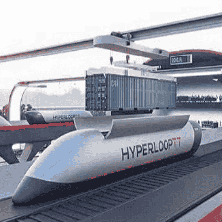 Fastest cargo train HyperLoop