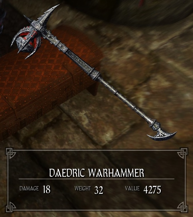 Goldingott's one handed two hand weapons