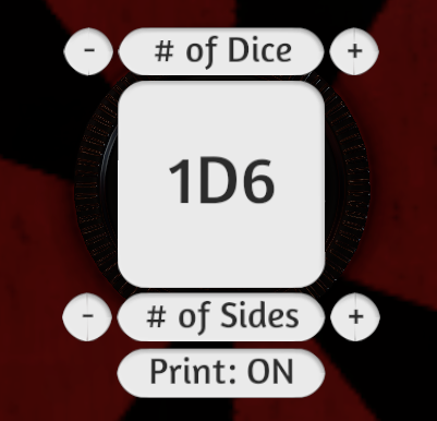 Scripted Roller - Simulated Dice