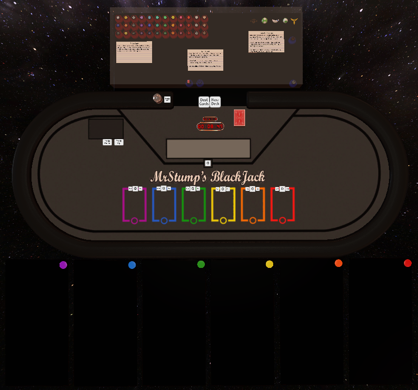 Universal Blackjack Table