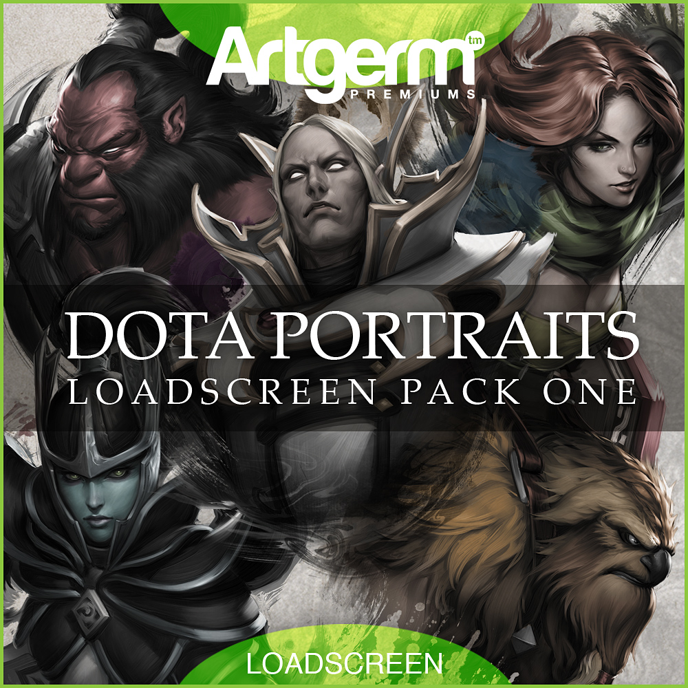 DOTA Portraits Loadscreen Pack ONE