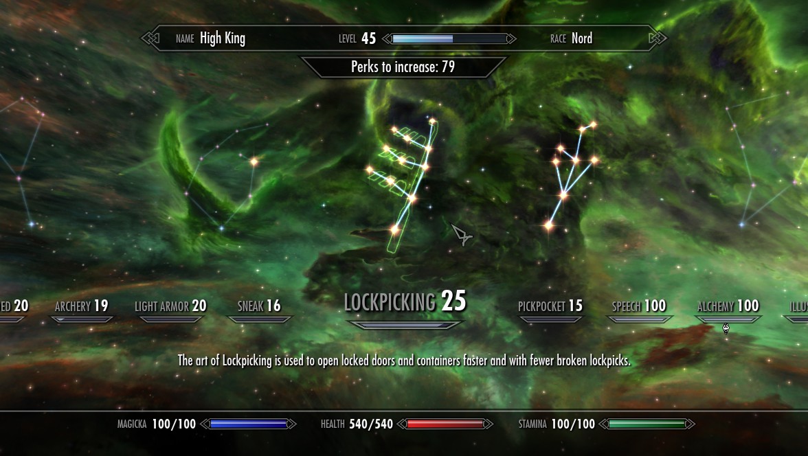 Book 44 - All Lockpicking Perks Spell Tome - High King of Skyrim