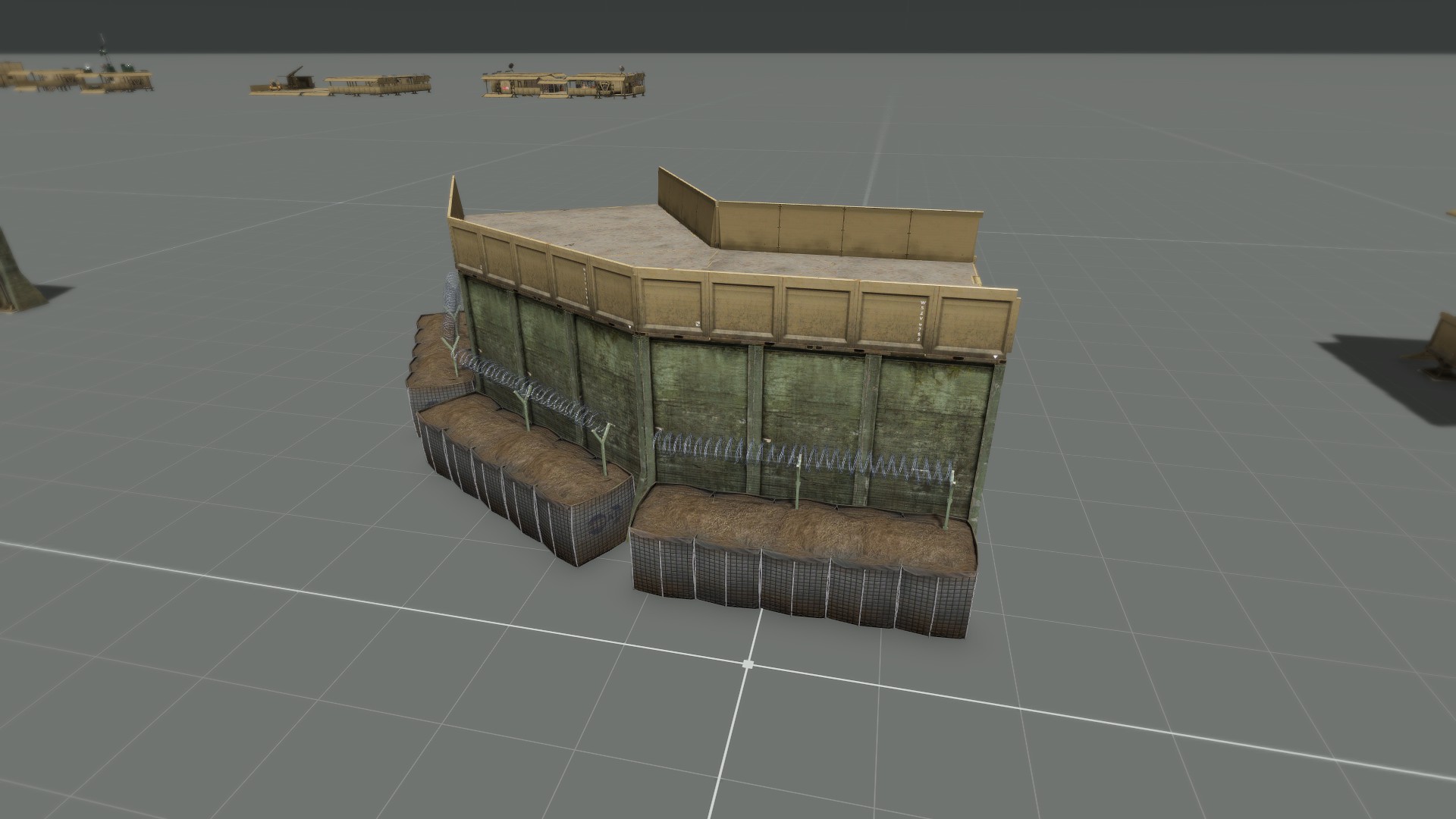 Cargo Platform [Wall, 45 Corner]