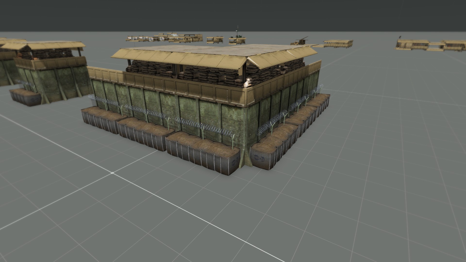 Cargo Platform [Wall, 90 Corner]