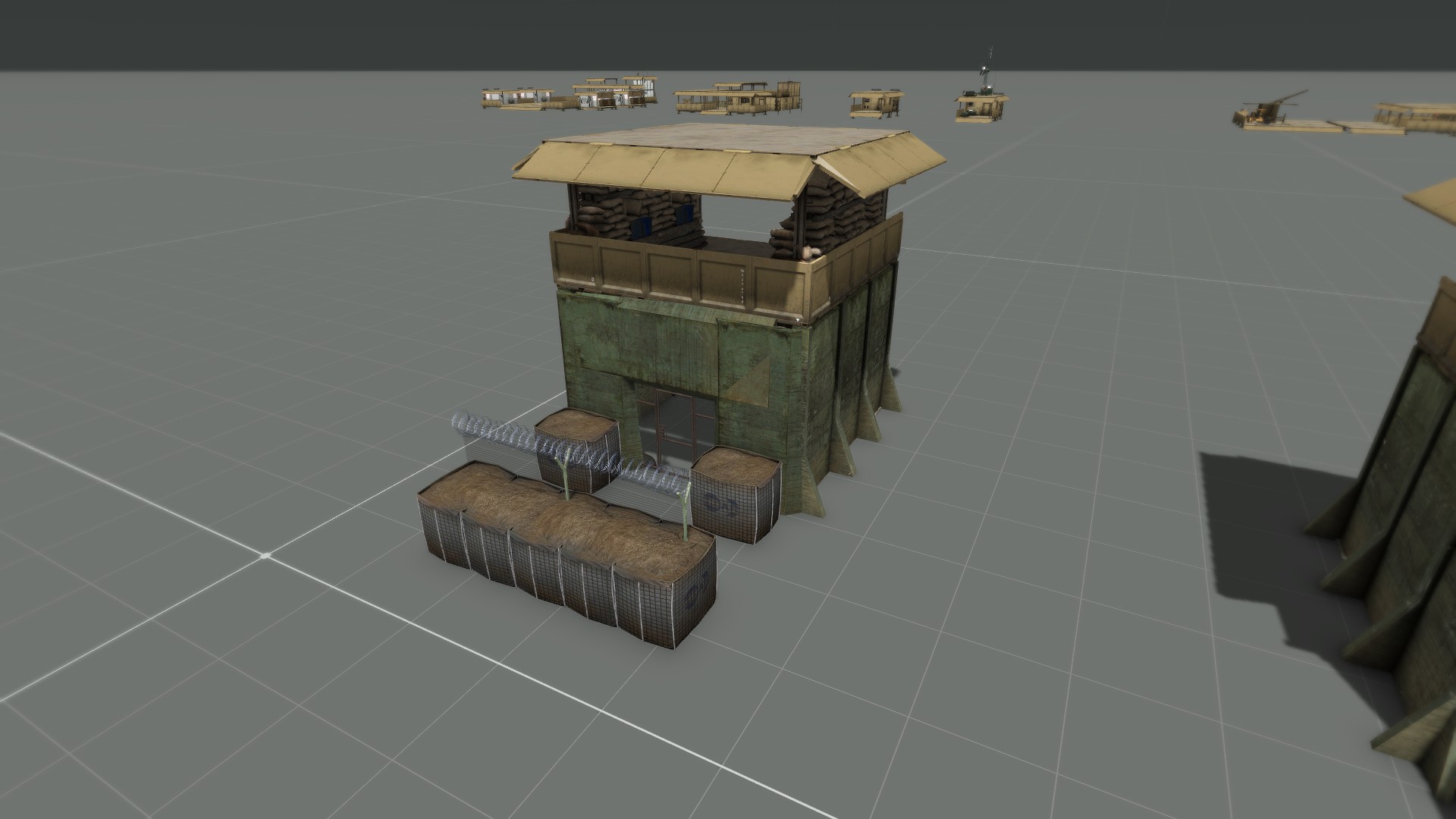 Cargo Platform [Wall, Tower, Entrance]