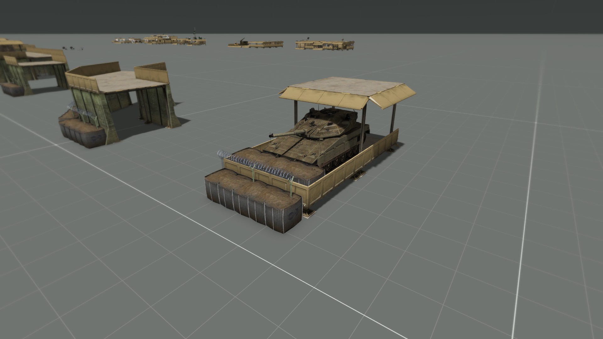 Cargo Platform [Wall, Vehicle Defence]