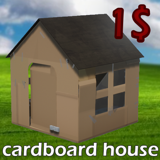 Cardboard house