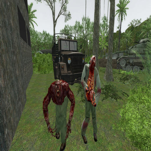 (RESKIN) Zombie soldiers in the style of the Vietnam War