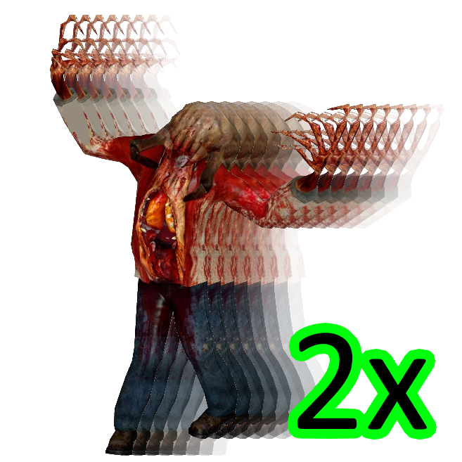 2x Speed Zombies