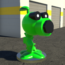 plants vs zombies normal peashooter V2