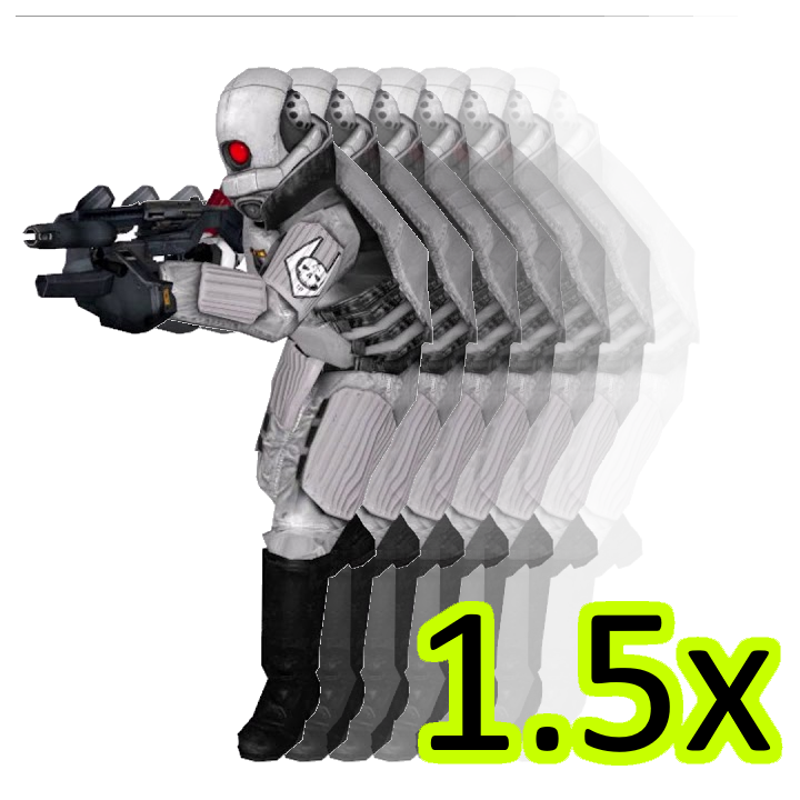 1.5x Speed on ONLY Elites