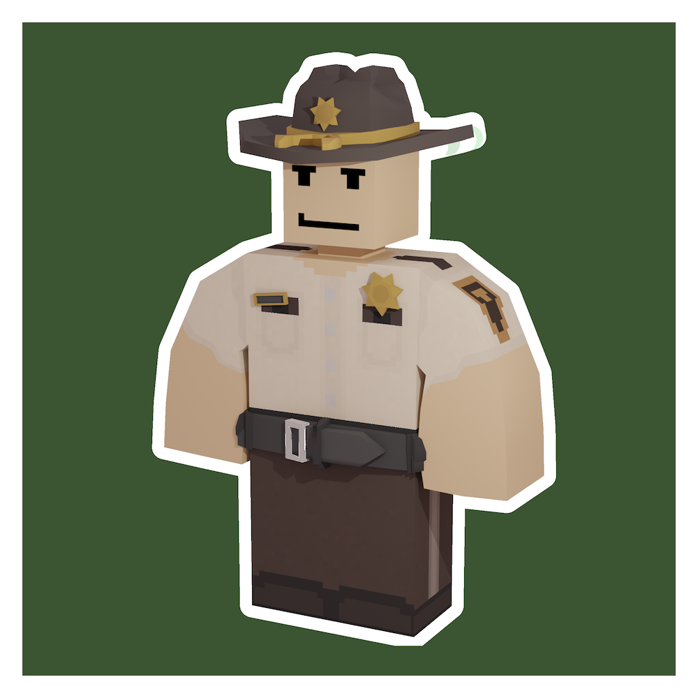 Turtle's Sheriff Outfit - UWD – Unturned Mod