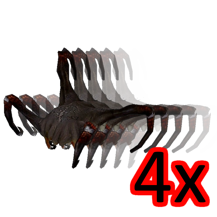 4x Speed Poison Headcrabs