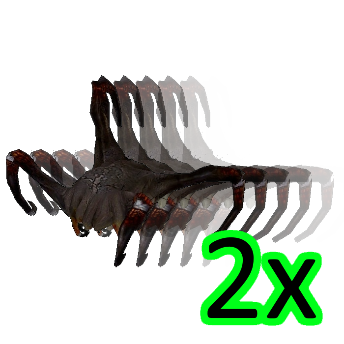 2x Speed Poison Headcrabs