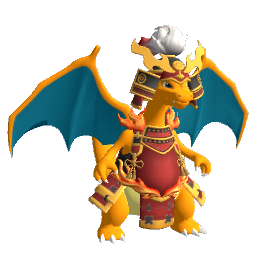 Pokemon Charizard Oriental Armor - Statue Model