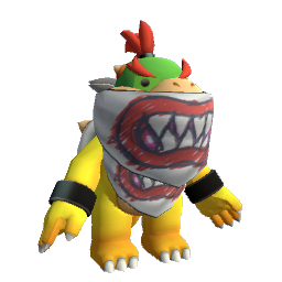 Nintendo Bowser Jr. Model Plush - SMALL