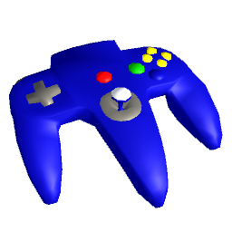 Nintendo N64 Gaming Controller - Blue
