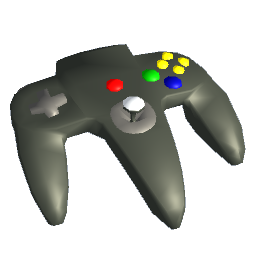 Nintendo N64 Gaming Controller - Black