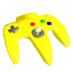 Nintendo N64 Gaming Controller - Yellow