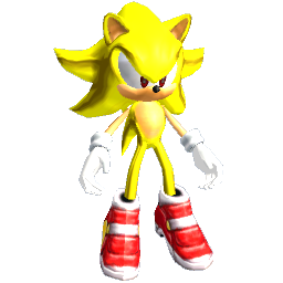 Sonic the Hedgehog - Super Sonic Statue Model - SMALL