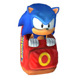 Sonic the Hedgehog Backpack Buddy