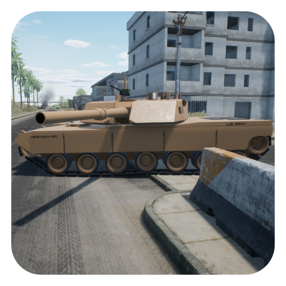 M5A2 Patton SEP (old)(TUSK mod)(Over 1k) preview