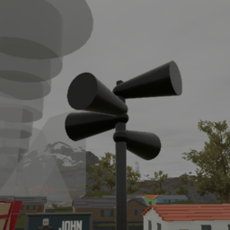 (VERY LOUD)Tornado siren(for tornado rp's and storm chasing servers)
