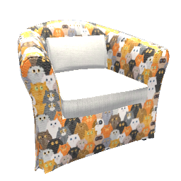 Chair - Cat Pattern