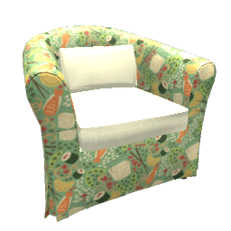 Chair - Sushi Pattern