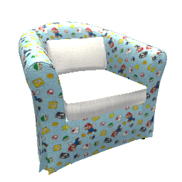 Chair - Nintendo Mario Game Pattern