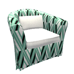Chair - Modern Diamonds Pattern