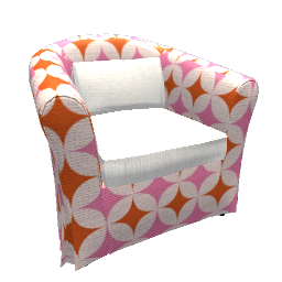 Chair - Geometric Pattern