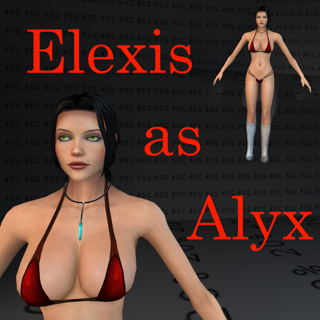 Bikini Elexis as Alyx