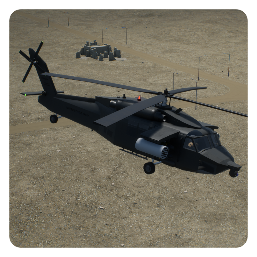 MH-90D Black Knight preview