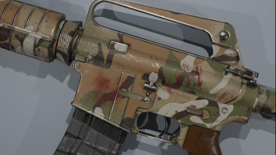 M4A1-S Battle Tested II