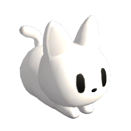 Nintendo Zelda Cutie-Kitty Cat - Ghost
