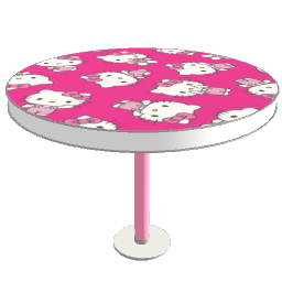 Hello Kitty Round Table