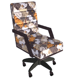Sleeping Cats Computer Chair