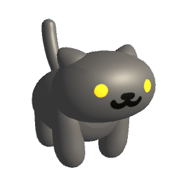 Neko Neko 招き猫 Kitty Cat - Smokey