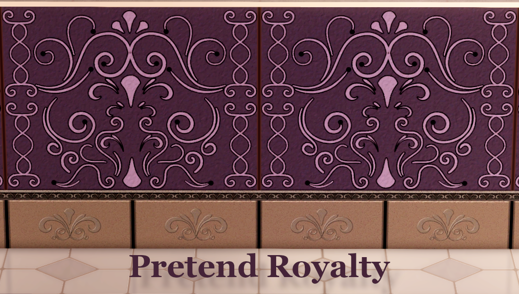 Sophisti-Wall Deluxe - Pretend Royalty