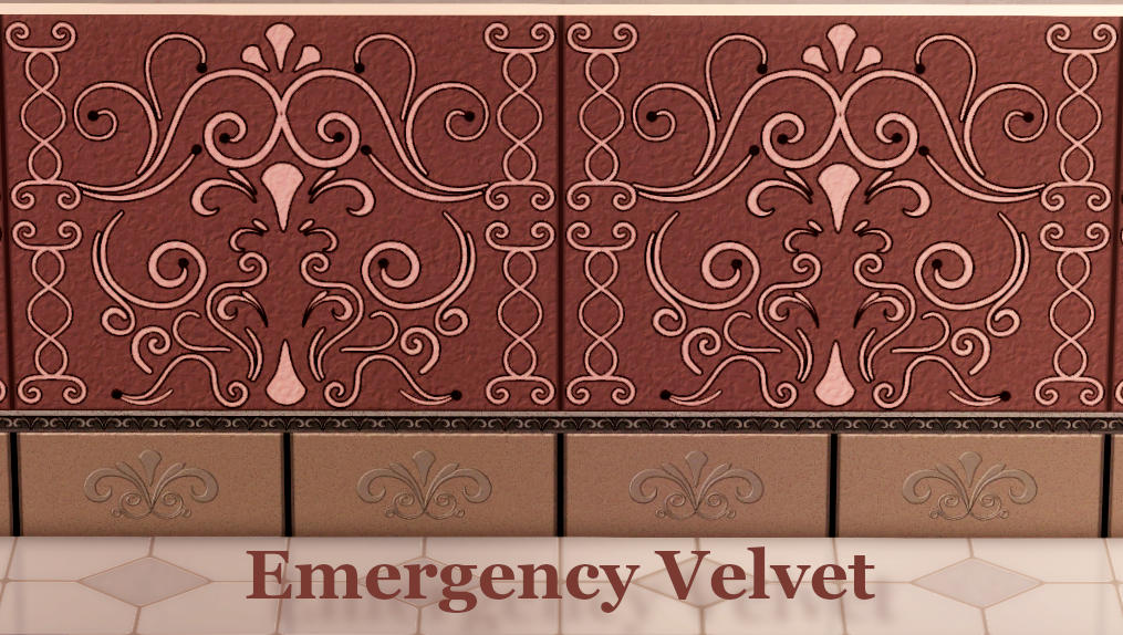 Sophisti-Wall Deluxe - Emergency Velvet