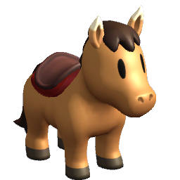 Nintendo Zelda - Rental Horse Brown