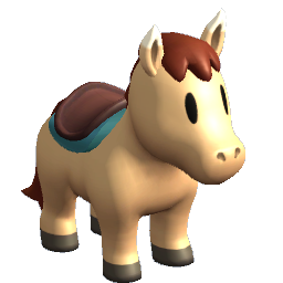 Nintendo Zelda - Rental Horse Cream