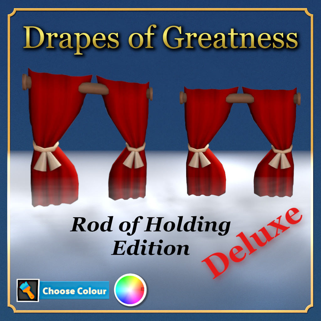 Drapes of Greatness - (Rod of Holding Deluxe Edition)