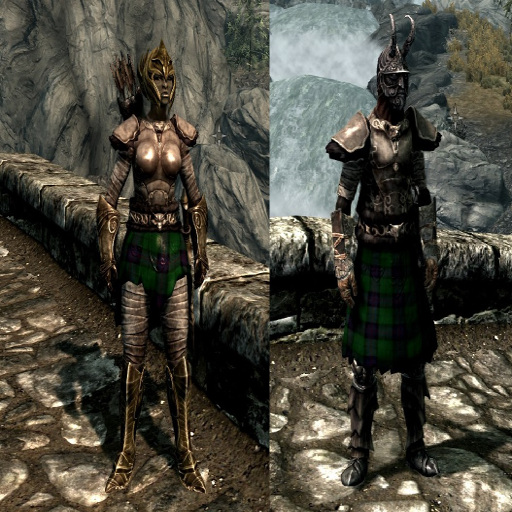 Tartan Companions Wolf Cuirass